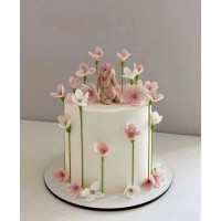 Шоколадна зайка у віночку Шоколадна зайка у віночку