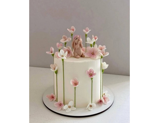 Шоколадна зайка у віночку