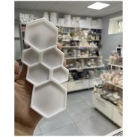 Молд для льодянників "Шестигранник" Молд для льодянників "Шестигранник"