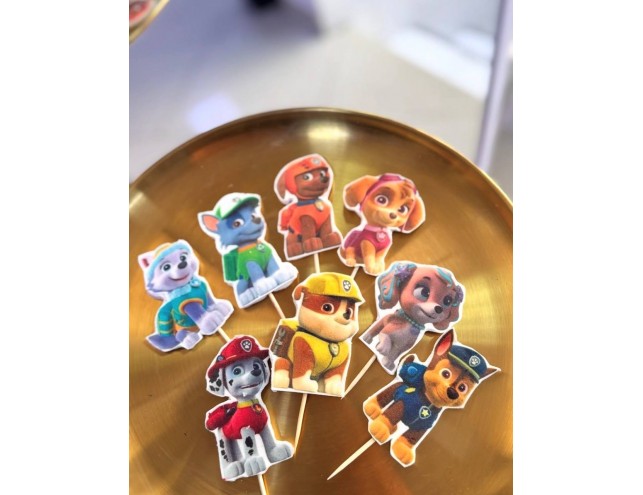 Набір топперів "Щенячий патруль"