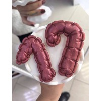 Дуті циферки з мастики, розмір 9-10см.