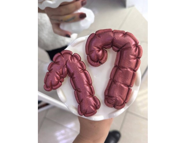 Дуті циферки з мастики, розмір 9-10см.