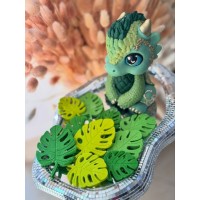 Набір "динозавр +15 листочків сафарі"