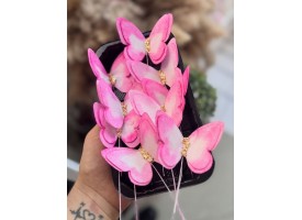 Метелики подвійні, вафельні 10 шт.