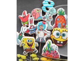 Пряники друковані "спанч боб"