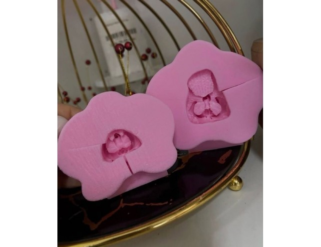 3д молд силіконовий "орхідея" (велика)