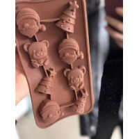 Новорічна форма силіконова