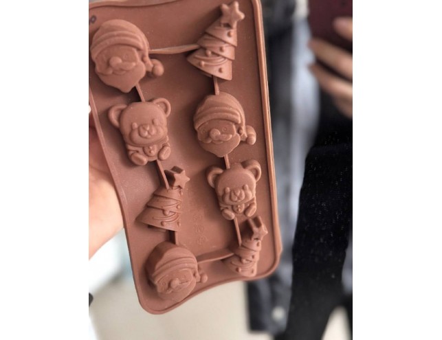 Новорічна форма силіконова