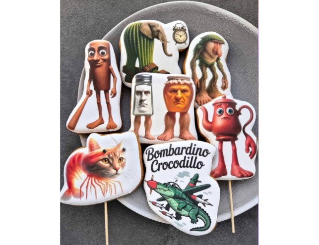 Пряники друковані "Італійські меми"