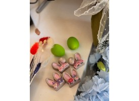 Шоколадні міні пасхальні вушка 