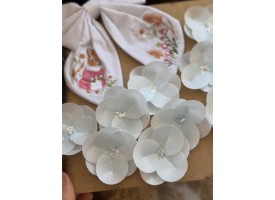 Вафельні квіти, бокові, набір з 9 шт.