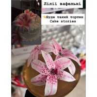 Лілії вафельні, 3 шт.