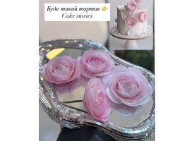 Вафельні квіти, 4 шт.