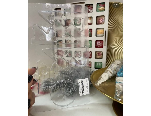 Пластикова форма "3Д ялинка"