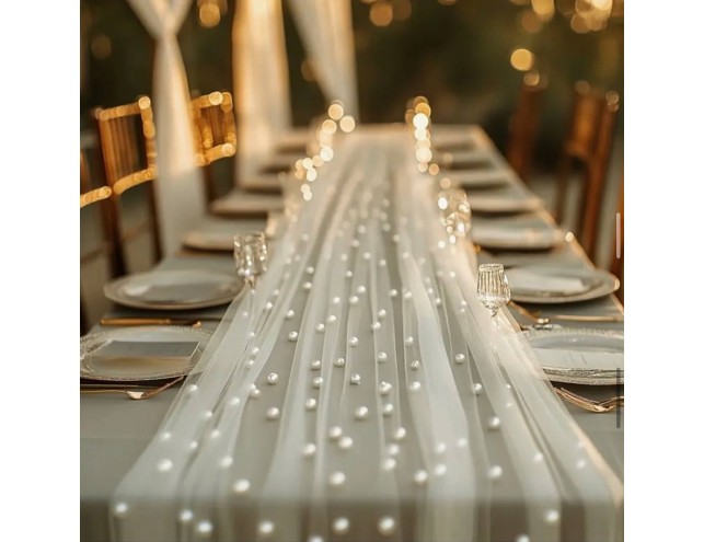 Святкова скатертина на кенді бар чи стіл 80х200см.