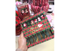 Новорічні прибори, 6шт. Новорічні прибори, 6шт.