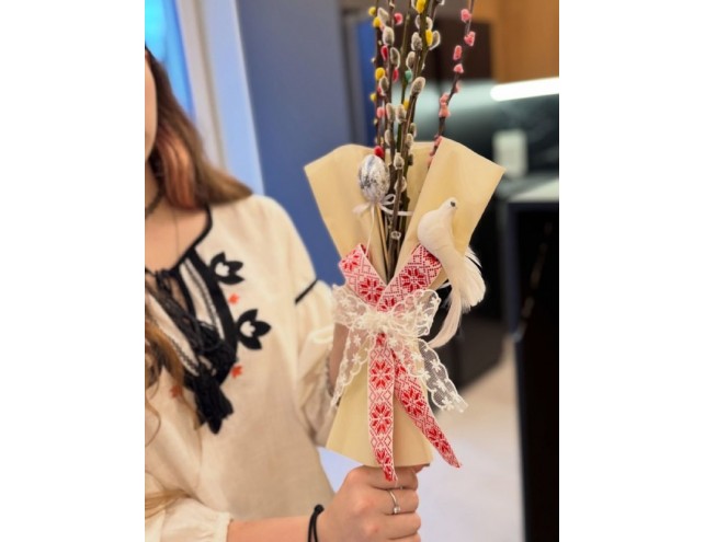 Вербові букетики декоративні 