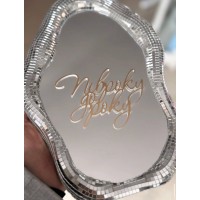 Топпер дзеркальний "пів року до року" Топпер дзеркальний "пів року до року"