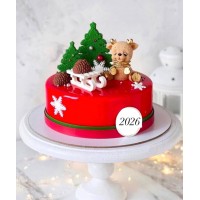 Шоколадне новорічне оленя