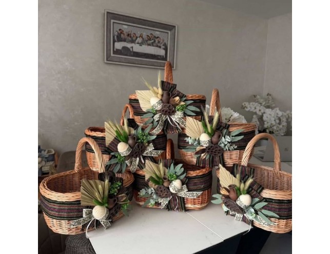 Кошик пасхальний, (середній) 28х20см.