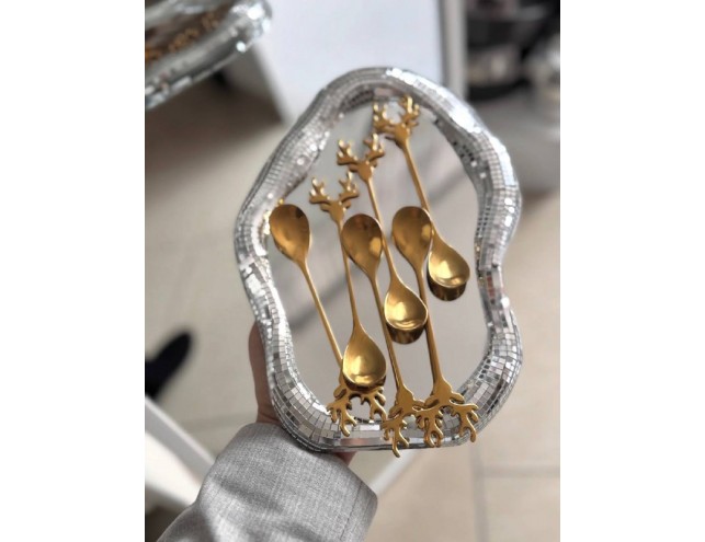 Новорічні ложечки, 6 шт.