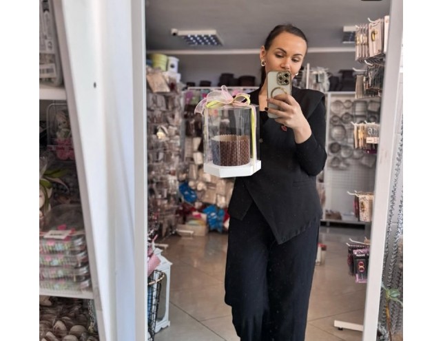 Коробка акваріумна шестигранна для пасок 