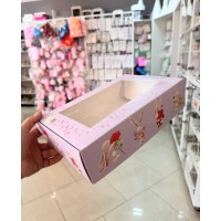 Коробка "Зайчики" 26х18х7см