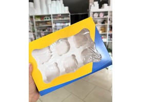Коробка на 6 кексів, "Патріотична"
