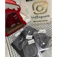 Пластикові форми для шоколаду(новорічні)