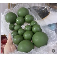 Сфери шоколадні (зелені), 9 штук