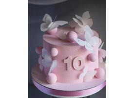 Метелики подвійні,вафельні,10шт