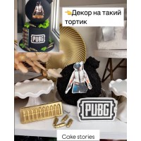 Декор на торт в силі "PUBG"