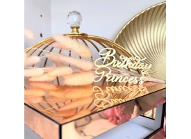 Топпер акриловий "Birthday Princess"
