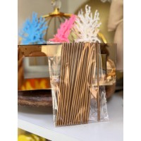 Палички для кейк-попсів, 20 шт, коричневі Палички для кейк-попсів, 20 шт, коричневі