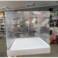 Коробка акваріум 25х25х25см Коробка акваріум 25х25х25см