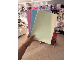 Кольоровий вафельний папір, блакитний