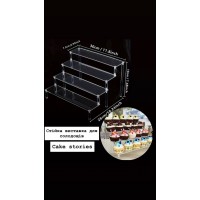 Стійка акрилова виставка для солодощів