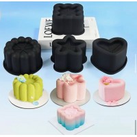 Силіконова форма для євродесертів, розмір для бенто 12,5х7см.