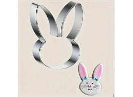 Вирубка для пряників "зайчик", 6,5см.