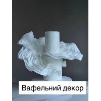 Вафельний декор