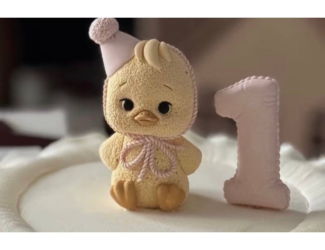 Качечка шоколадна + цифра 