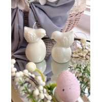 Свічка пасхальна "курчата на яйці" Свічка пасхальна "курчата на яйці"