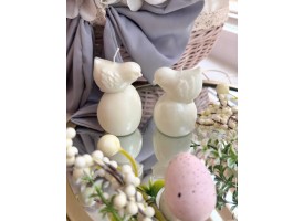 Свічка пасхальна "курчата на яйці"