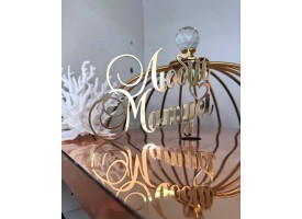 Топпер дзеркальний, 12см. Топпер дзеркальний, 12см.