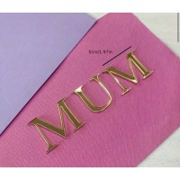 Топпер акриловий "MUM" 