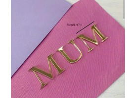 Топпер акриловий "MUM" 