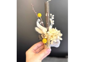 Свічка "нюдове натхнення", ручної роботи