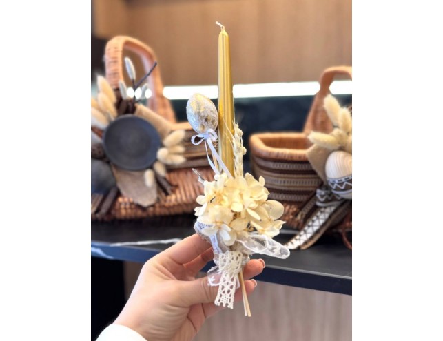 Свічка ручної роботи