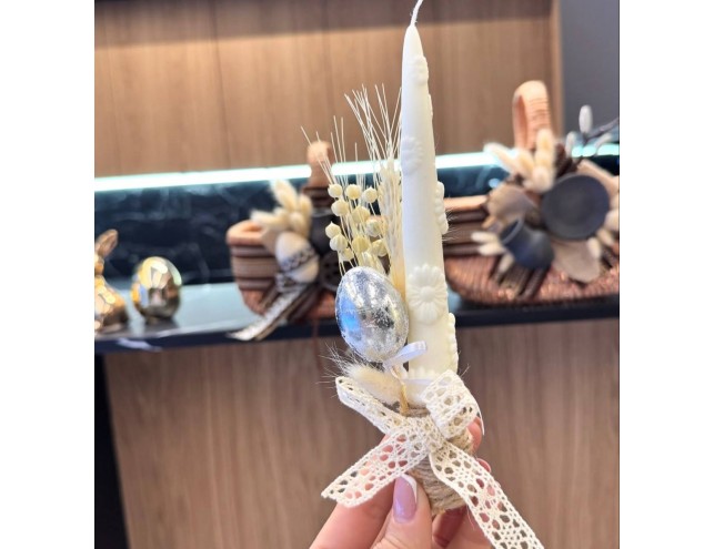 Свічка ручної роботи