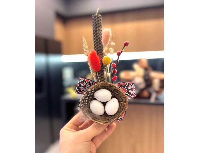 Свічка ручної роботи 